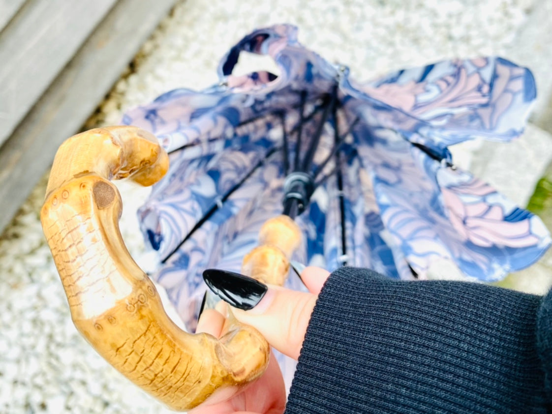 心斎橋みや竹 日傘 折りたたみ バンブーハンドル ベージュ 今年購入した日傘 〜バンブーハンドル〜 | Maison de ecru* Blog