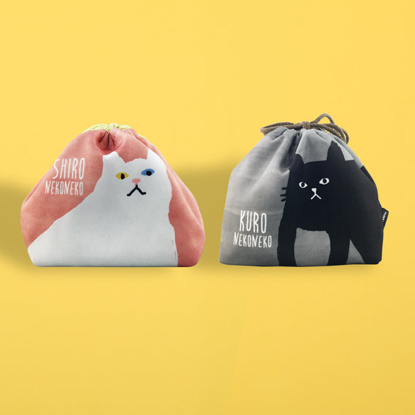 猫まっしぐらセレクト】 猫のランチ巾着|猫グッズ・猫雑貨の専門
