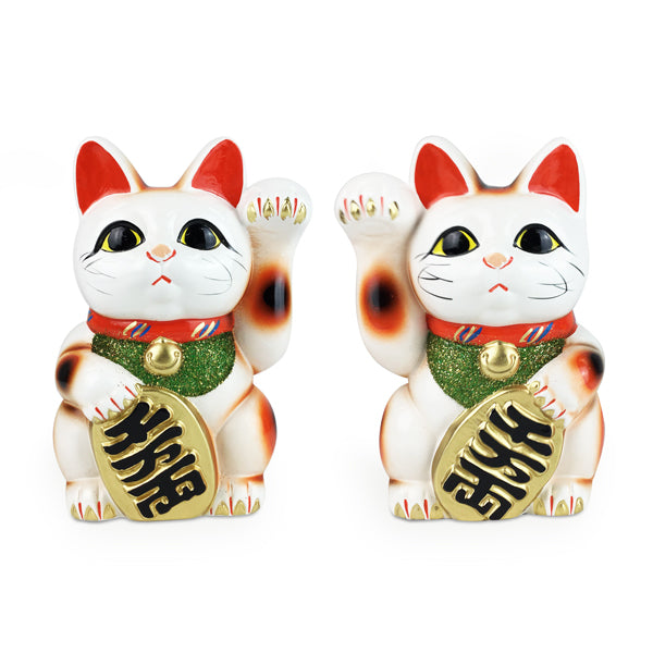 猫まっしぐらセレクト】 6号・猫の招き猫-小判|猫グッズ・猫雑貨の専門