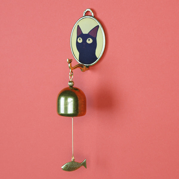 ドアベルねこ型