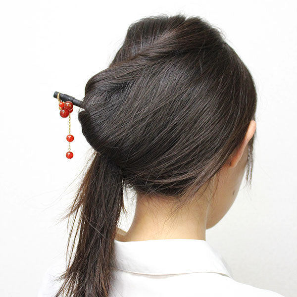 唐橘一本簪｜普段使いの簪・ヘアアクセサリーブランド［かんざし