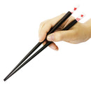 〔万作セレクト〕若狭塗 食洗夫婦箸-とんぼ玉・波千鳥（わかさぬり しょくせんめおとはし-とんぼだま・なみちどり)