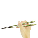 〔万作セレクト〕若狭塗 食洗夫婦箸-桜姫（わかさぬり しょくせんめおとはし-おうき)