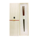 〔万作セレクト〕若狭塗 本漆夫婦箸-霜降（わかさぬり ほんうるしめおとはし-そうこう)