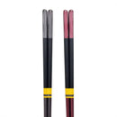 〔万作セレクト〕若狭塗 抗菌取箸-黒/赤胴（わかさぬり こうきんとりはし-のわーる)