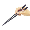 〔万作セレクト〕若狭塗 夫婦箸-花散（わかさぬり めおとはし-はなちらし)