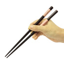 〔万作セレクト〕若狭塗 先角箸-千代桜（わかさぬり さきづのはし-ちよざくら)