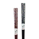 〔万作セレクト〕若狭塗 夫婦箸-貝散（わかさぬり めおとはし-かいちらし)