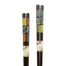 〔万作セレクト〕若狭塗 夫婦箸-貝千段（わかさぬり めおとはし-かいせんだん)