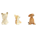 〔万作セレクト〕大陸焼 箸置き-犬（たいりくやき はしおき-いぬ)