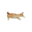 〔万作セレクト〕大陸焼 箸置き-虎猫（たいりくやき はしおき-とらねこ)