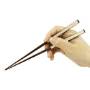 和柄万作食洗箸-水玉（わがらまんさくしょくせんはし-みずたま)