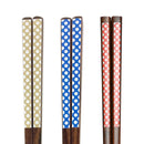 和柄万作食洗箸-水玉（わがらまんさくしょくせんはし-みずたま)