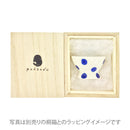 〔万作セレクト〕波佐見焼 箸置き-碗レスト・水玉（はさみやき はしおき-わんれすと・みずたま)