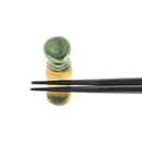 〔万作セレクト〕大陸焼 箸置き-呑兵衛（たいりくやき はしおき-のんべい)