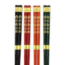 〔万作セレクト〕わじま箸 夫婦箸-梅鉢（わじまはし めおとはし-うめばち)