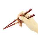 〔万作セレクト〕輪島塗 夫婦箸-福梅（わじまぬり めおとはし-ふくうめ)