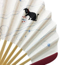 【白扇堂セレクト】布扇子-涼あそび(【はくせんどうせれくと】ぬのせんす-りょうあそび)