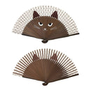 【白扇堂セレクト】布扇子-ミーニャ(【はくせんどうせれくと】ぬのせんす-みーにゃ)