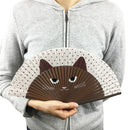 【白扇堂セレクト】布扇子-ミーニャ(【はくせんどうせれくと】ぬのせんす-みーにゃ)