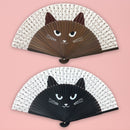 【白扇堂セレクト】布扇子-ミーニャ(【はくせんどうせれくと】ぬのせんす-みーにゃ)