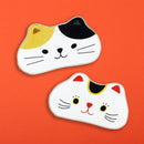 【猫まっしぐらセレクト】Day Lively 猫のアイピロー-お風呂でアイマスク・ビニールポーチ付き