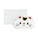 【猫まっしぐらセレクト】Day Lively 猫のアイピロー-お風呂でアイマスク・ビニールポーチ付き