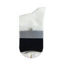 【猫まっしぐらセレクト】 猫の涼感靴下-ツートーン