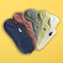 【猫まっしぐらセレクト】 猫の靴下ショート-ワンポイント