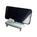 【猫まっしぐらセレクト】 猫のスマホスタンド-うたたね