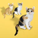 【猫まっしぐらセレクト】 猫の置物-お座り