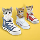 【猫まっしぐらセレクト】 猫の置物-スニーカー