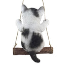 【猫まっしぐらセレクト】 猫の置物-ブランコ