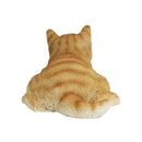 【猫まっしぐらセレクト】 猫の置物-リラックス