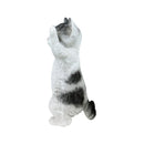 【猫まっしぐらセレクト】 猫の置物-手をあげろ