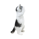 【猫まっしぐらセレクト】 猫の置物-手をあげろ