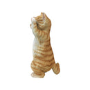 【猫まっしぐらセレクト】 猫の置物-手をあげろ