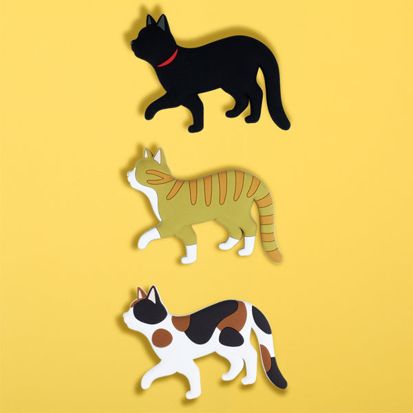 【猫まっしぐらセレクト】 猫の粘着フック-てくてく