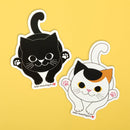 猫まっしぐら特製ステッカー　まっしぐら（ねこまっしぐらとくせいすてっかー  まっしぐら）