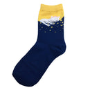 【猫まっしぐらセレクト】 猫の涼感靴下-白猫