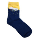 【猫まっしぐらセレクト】 猫の涼感靴下-白猫