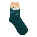 【猫まっしぐらセレクト】 猫の涼感靴下-白猫