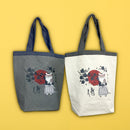 【猫まっしぐらセレクト】ネコまるけ JAPAN 猫丸家の巻・猫のトートバッグ-侍