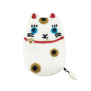 【猫まっしぐらセレクト】 猫のポーチ-招き猫