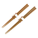 【猫まっしぐらセレクト】Hasikko 猫の箸と箸置きセット-茶トラ猫