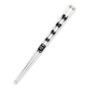 【猫まっしぐらセレクト】animals zoo chopsticks 食洗機対応・猫のクリア親子箸-黒猫・23cm