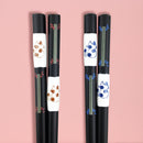 【猫まっしぐらセレクト】 猫のとんぼ玉箸-猫の後ろ姿