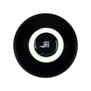 猫まっしぐら特製豆皿 丸型 黒猫/白猫（ねこましぐっらとくせいまめざら まるがた　くろねこ/しろねこ）