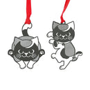 『猫まっしぐら』特製栞-おどり猫/まっしぐら猫（ねこまっしぐら とくせいしおり /おどりねこ/まっしぐらねこ）