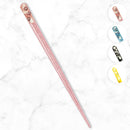 天削げ一本簪‐提灯と猫（てんそげいっぽんかんざし‐ちょうちんとねこ）